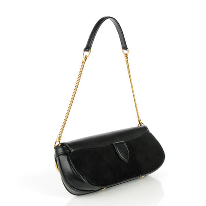 Louis Vuitton Chevre Suede Crystal Avant Garde Pochette Black 3 of 7