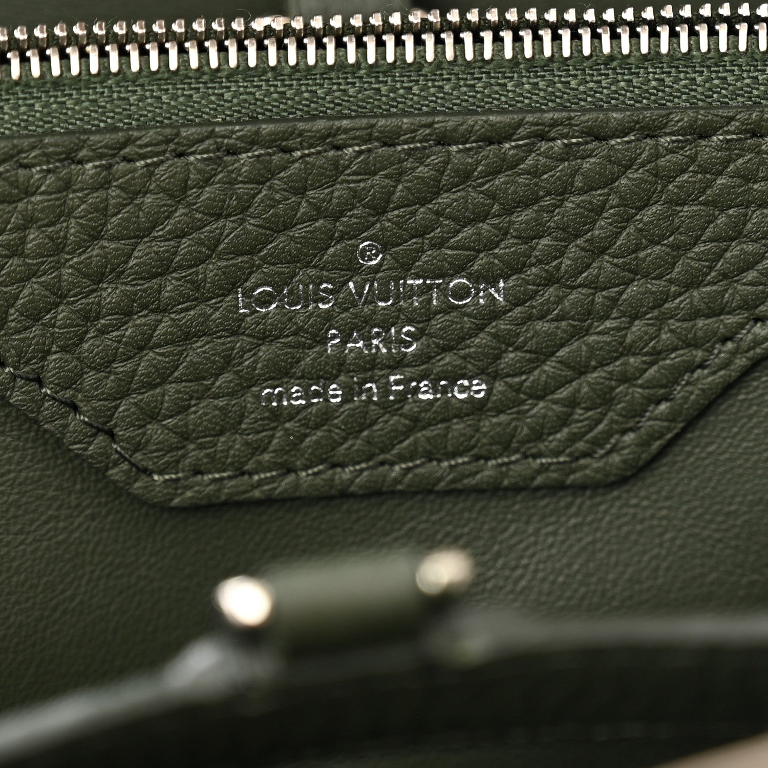 Louis Vuitton Taurillon Capucines MM Multicolor 7 of 10