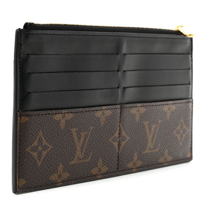 Louis Vuitton Monogram Slim Purse Black 3 of 6