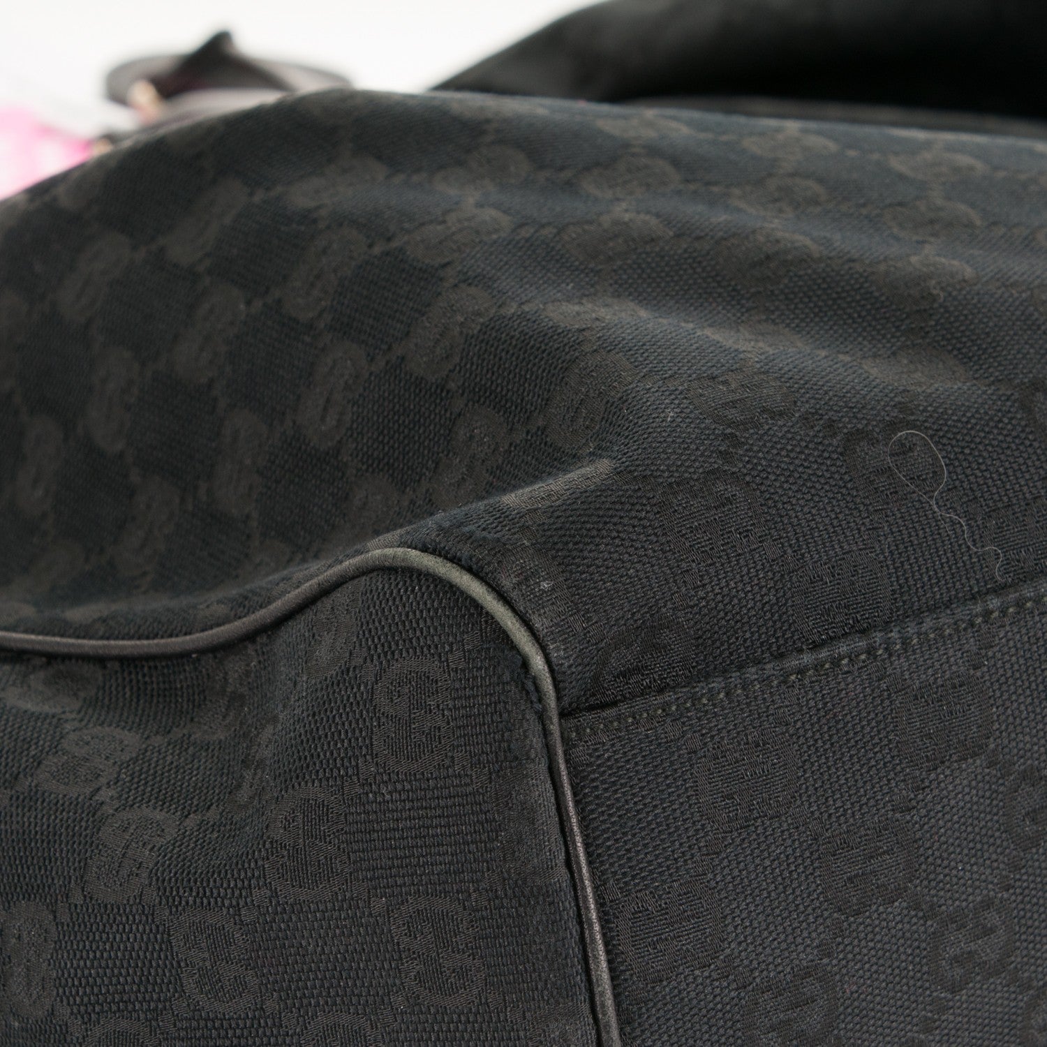 Gucci Monogram Large Sukey Tote Black 10 of 11