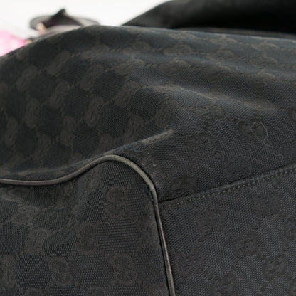 Gucci Monogram Large Sukey Tote Black 10 of 11