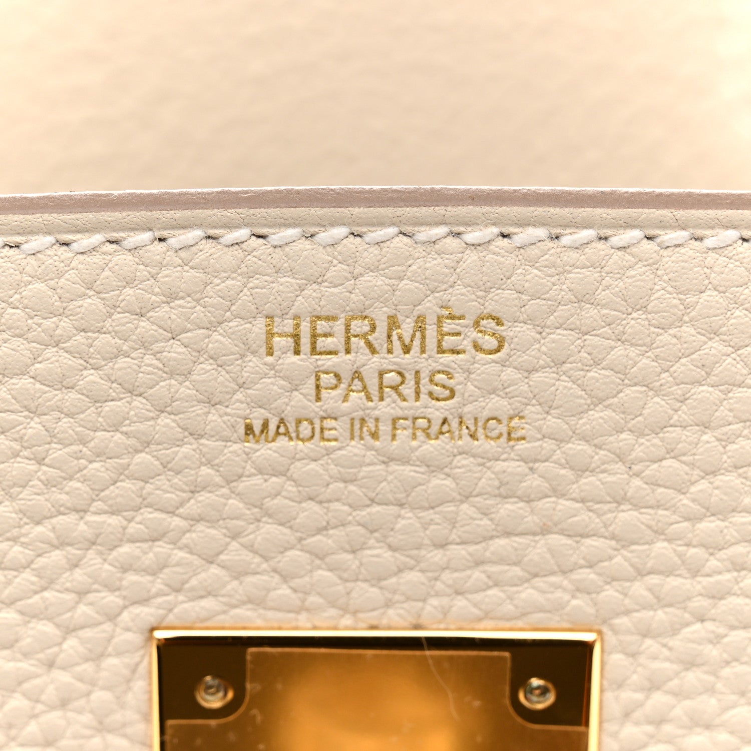 Hermes Togo Birkin 30 Craie 6 of 11