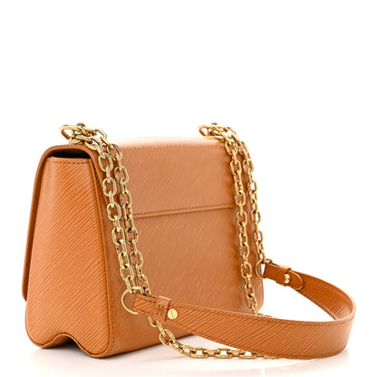Louis Vuitton Epi Twist Shoulder Bag MM Gold Miel 3 of 11