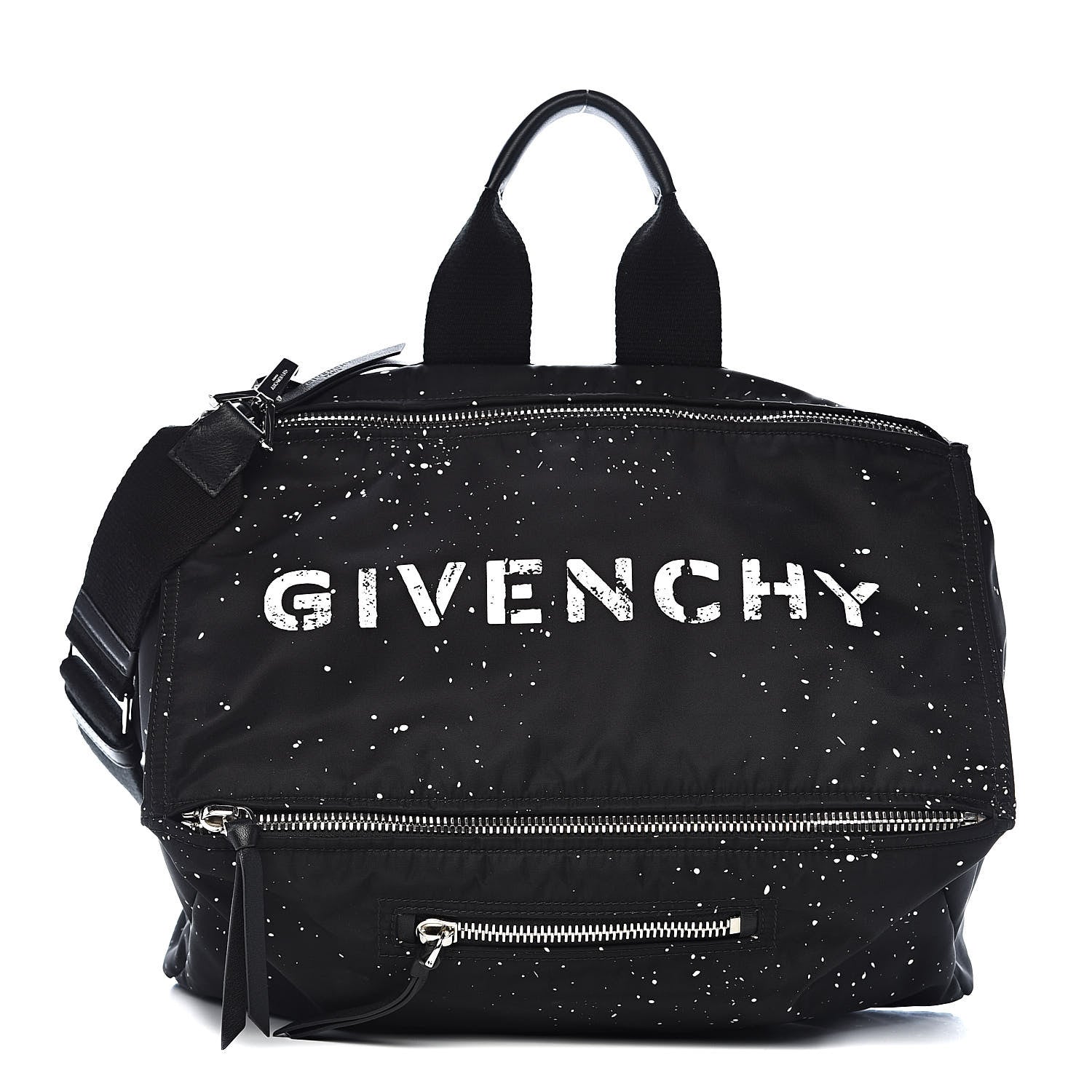 Givenchy Nylon Stencil Pandora Black White 1 of 10