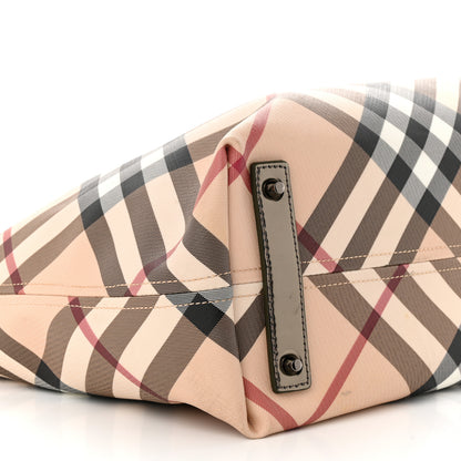 Burberry Supernova Check Stanton Tote Dark Nickel 10 of 15