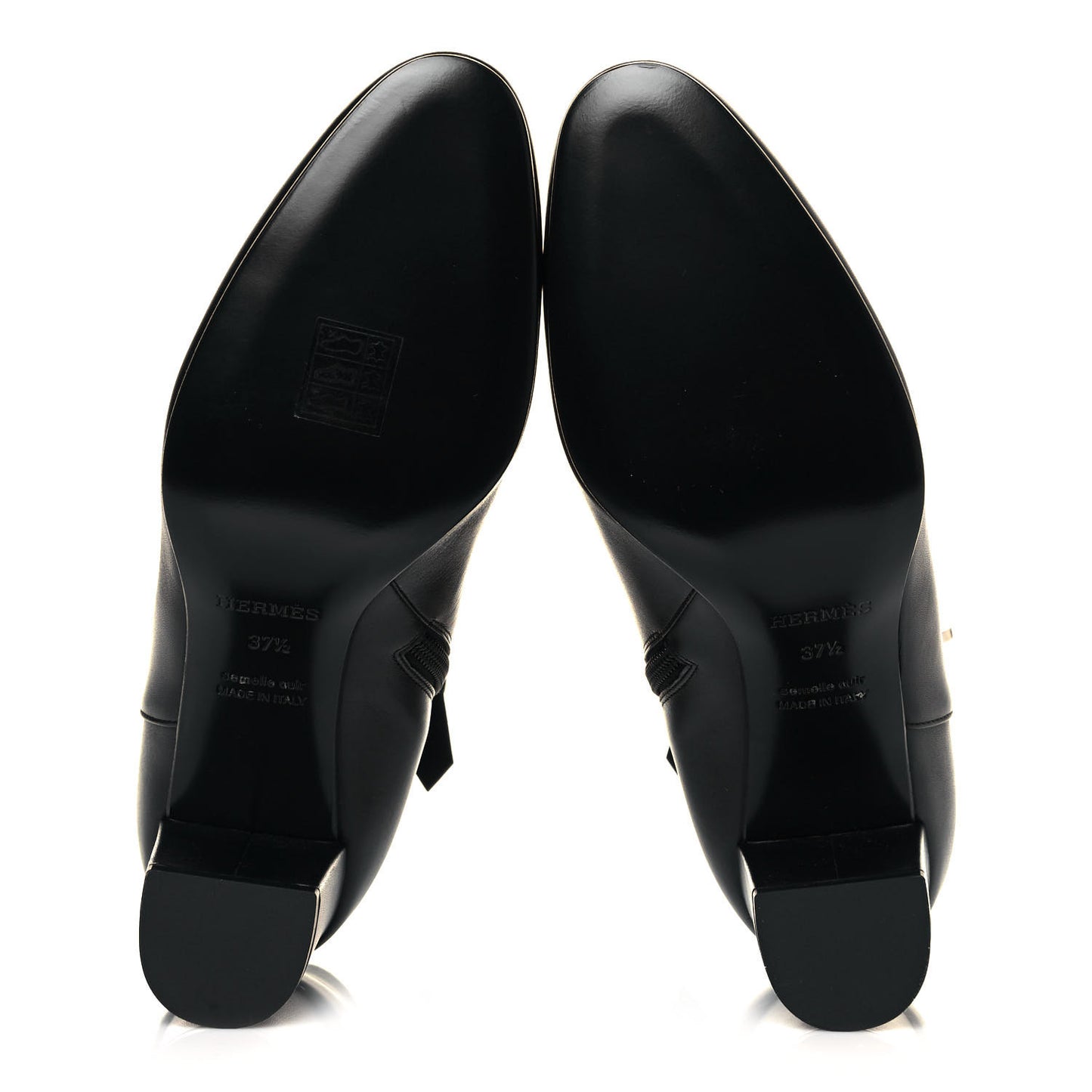Calfskin Saint Germain Ankle Boots 37.5 Black