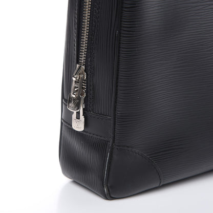 Louis Vuitton Epi Porte-Documents Voyage Briefcase Black 12 of 14