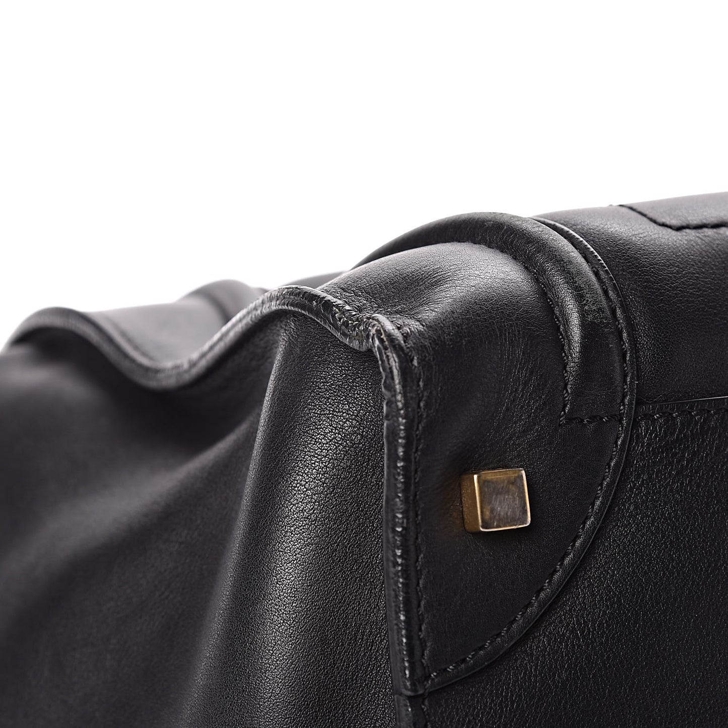 Smooth Calfskin Mini Luggage Black