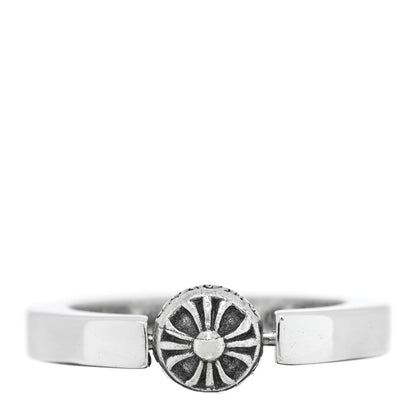 Chrome Hearts Sterling Silver Bead In Band Ring 54 7 1 of 4