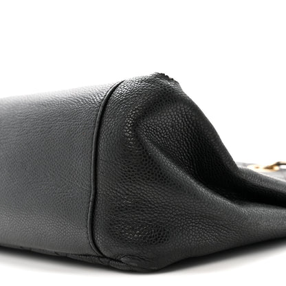 Chanel Caviar Quilted Grand Shopping Tote GST Black 11 of 17