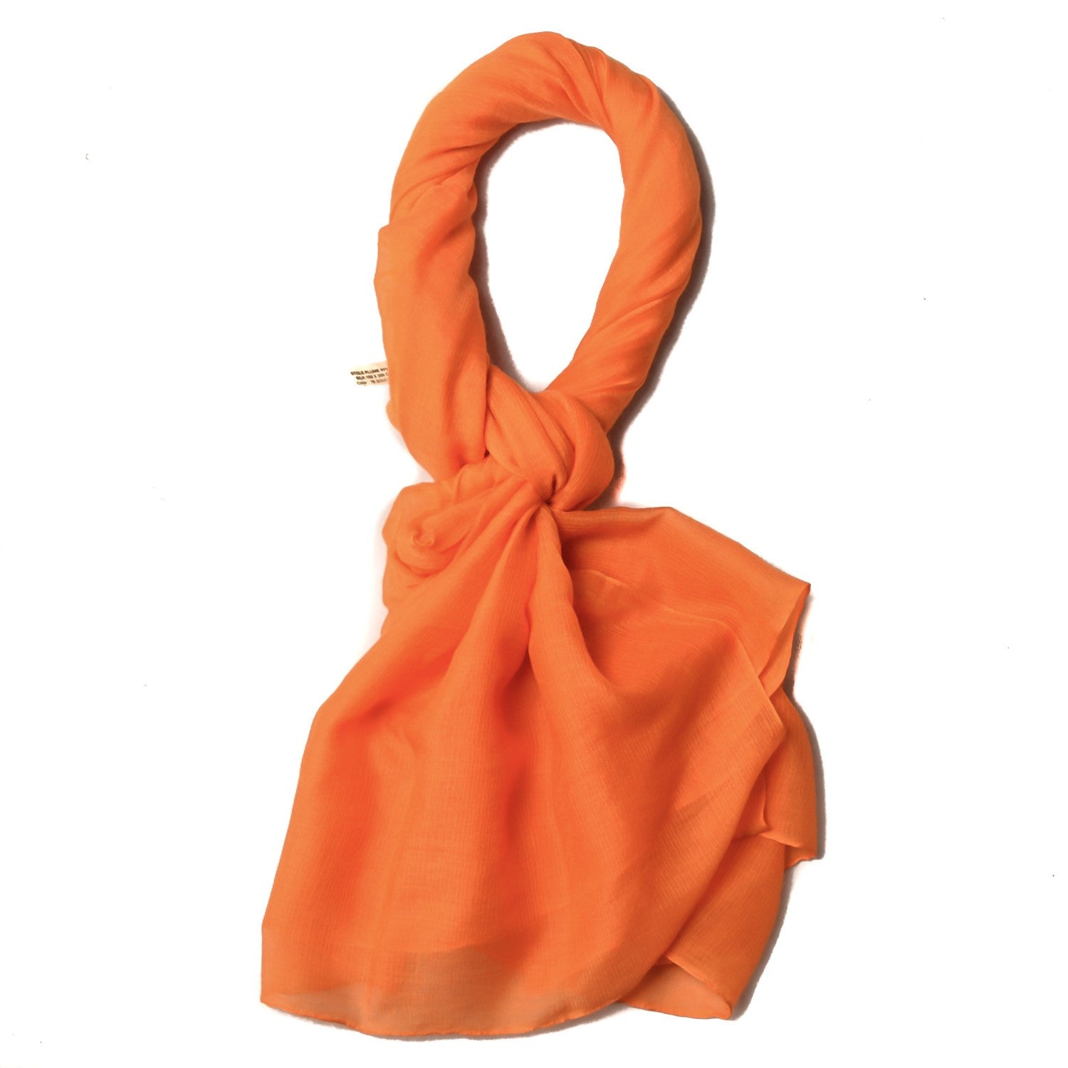 Hermes Cashmere Silk Plume Unie Stole Soucis 1 of 5