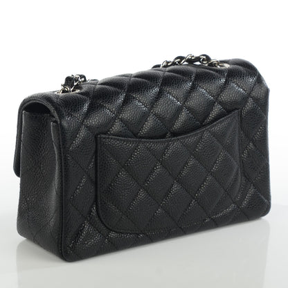 Chanel Caviar Quilted Mini Rectangular Flap Black 3 of 8