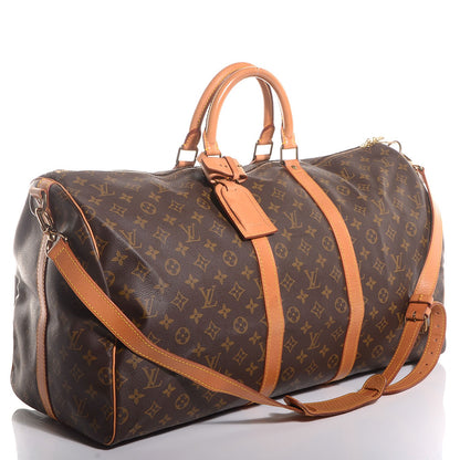 Louis Vuitton Monogram Keepall Bandouliere 55 3 of 9