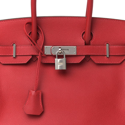 Hermes Epsom Birkin 30 Rouge Casaque 7 of 13