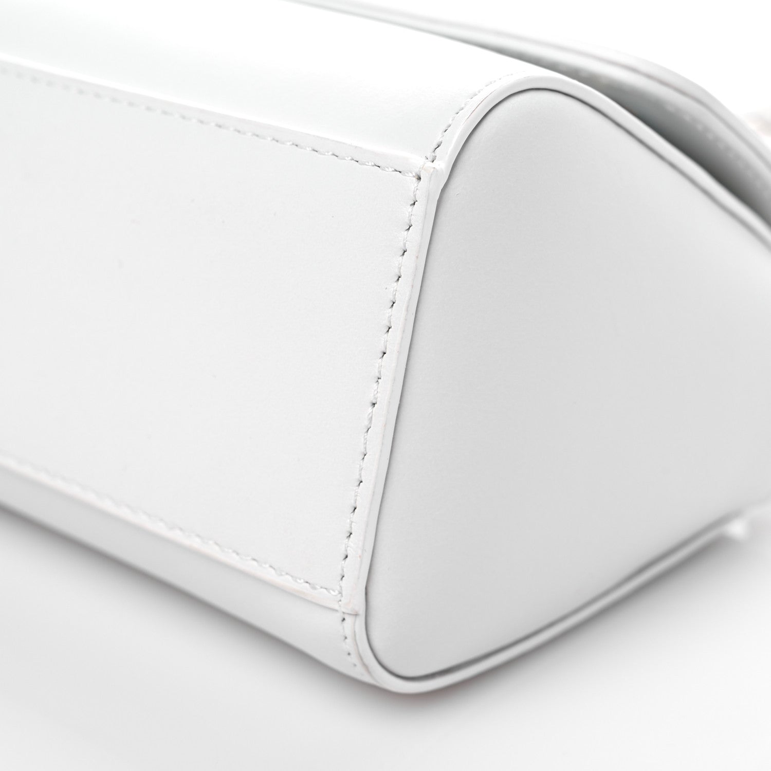 Dolce & Gabbana Calfskin Top Handle Bag White 8 of 11
