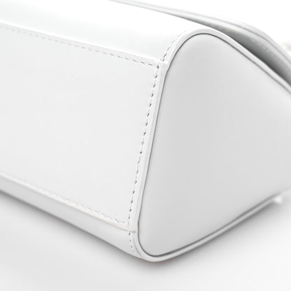Dolce & Gabbana Calfskin Top Handle Bag White 8 of 11