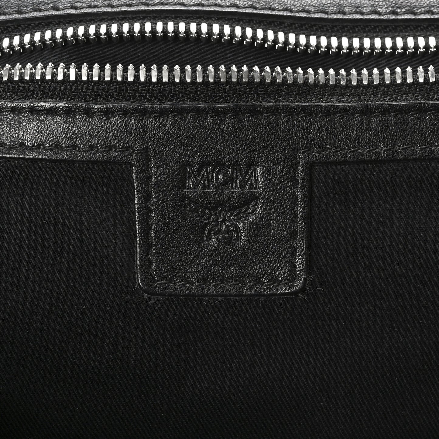 Visetos Chevron Stripe Buckle Backpack Black