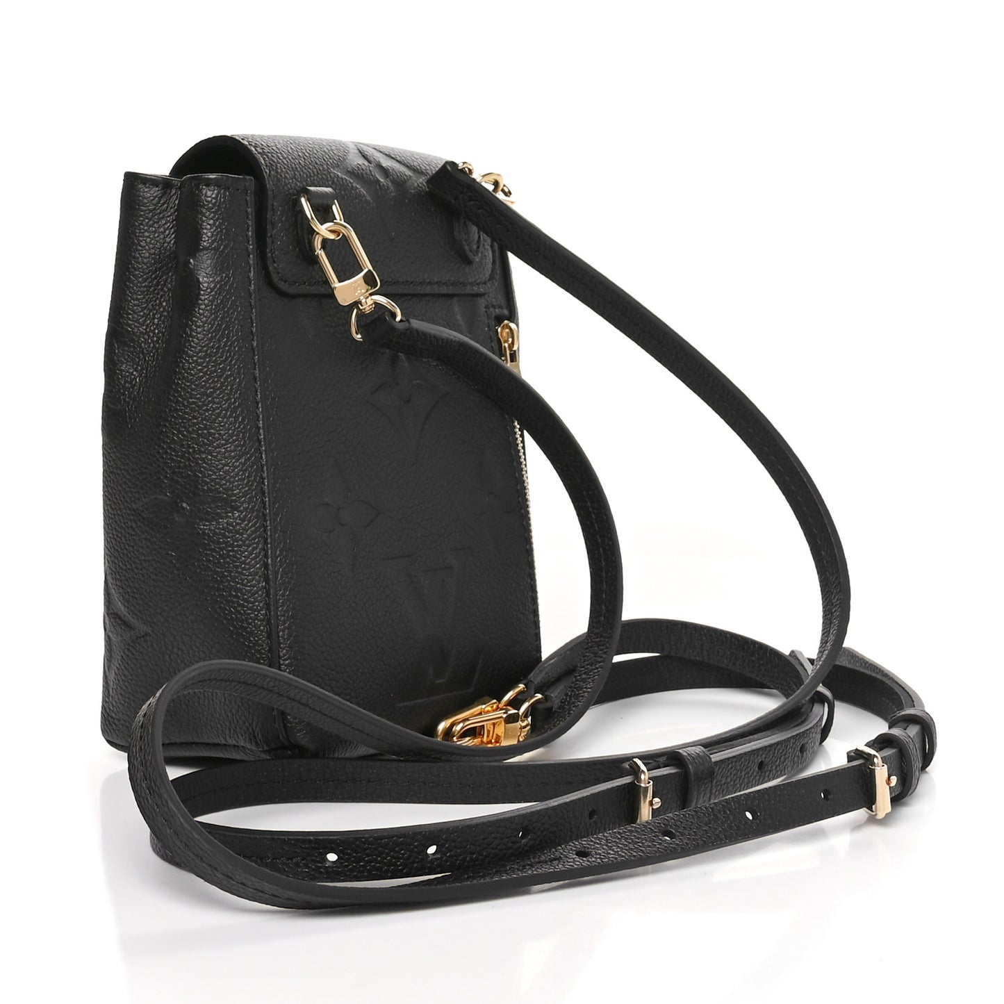 Empreinte Monogram Giant Tiny Backpack Black