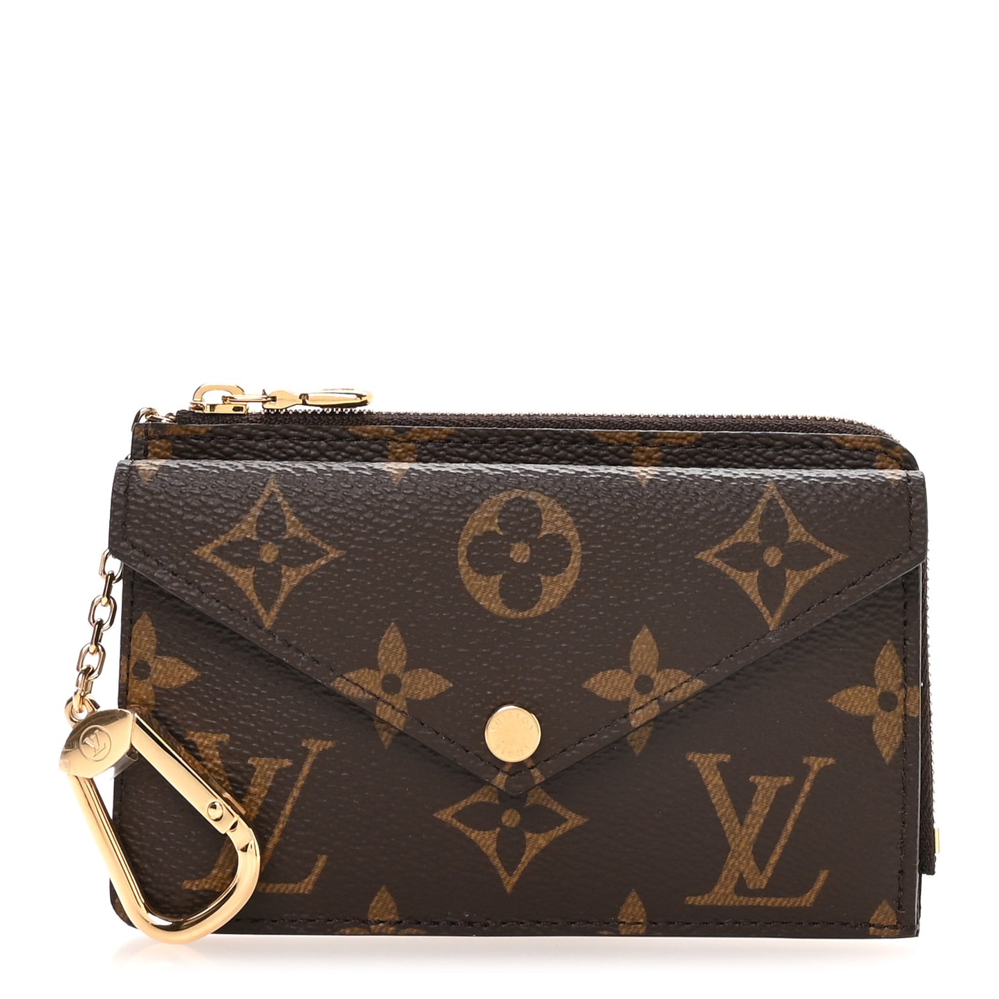 Monogram Recto Verso Card Holder Black