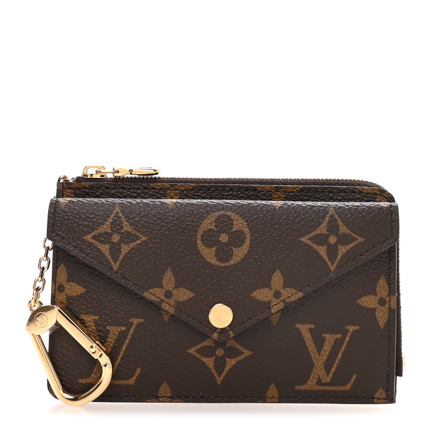 Louis Vuitton Monogram Recto Verso Card Holder Black 1 of 7