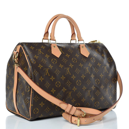 Louis Vuitton Monogram Speedy Bandouliere 35 3 of 9