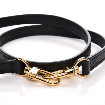 Louis Vuitton Calfskin Mazarine MM Shoulder Strap Black 2 of 2