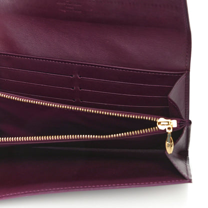 Louis Vuitton Vernis Sarah Wallet Violet 5 of 11