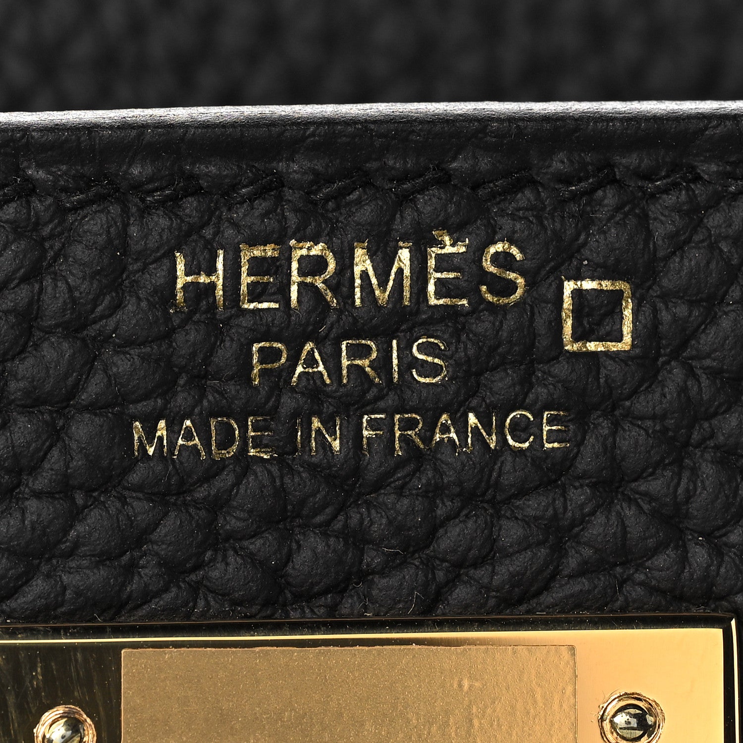 Hermes Togo Matte Alligator Kelly Retourne Touch 28 Black 25 of 39