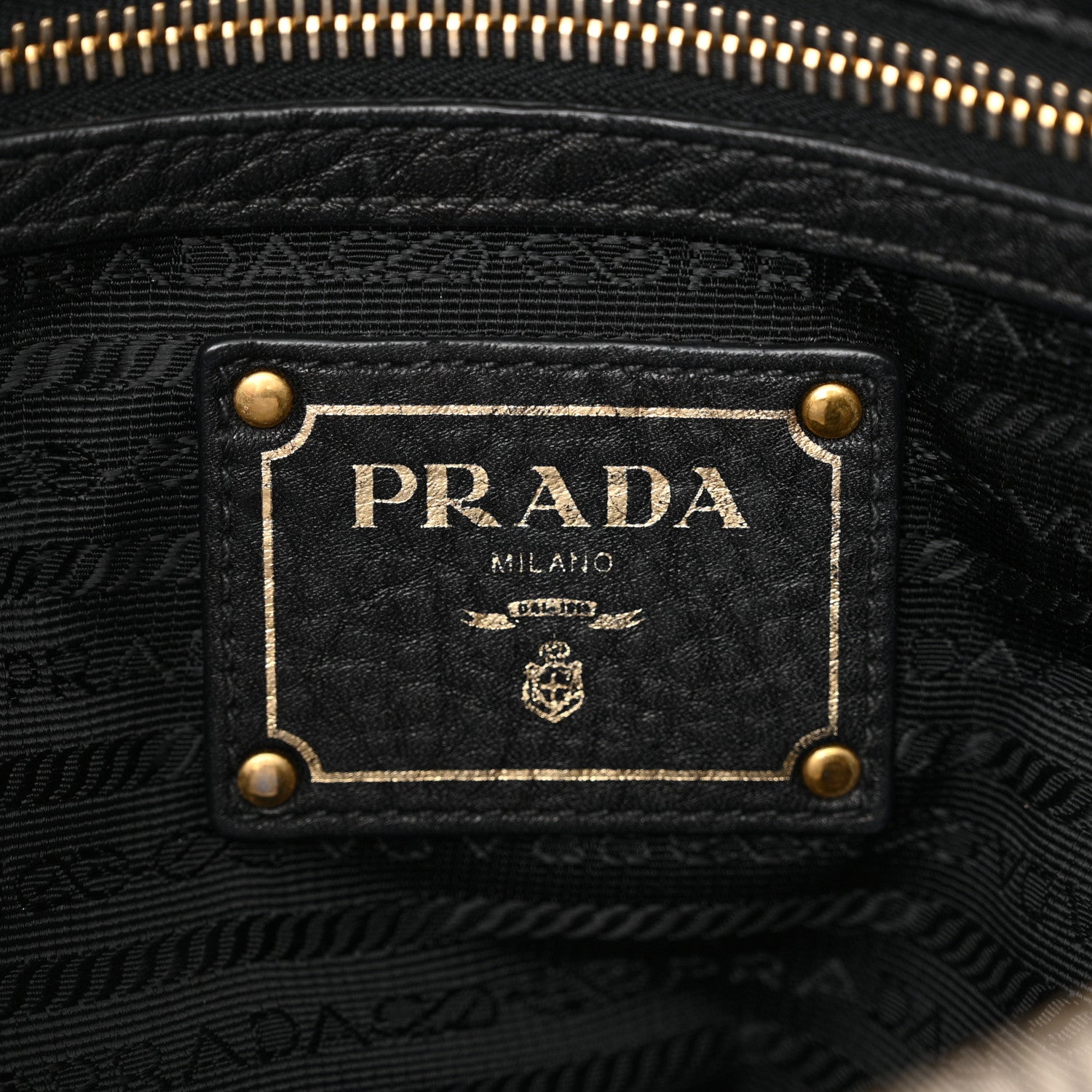 Prada Vitello Daino Shopping Satchel Black 6 of 14