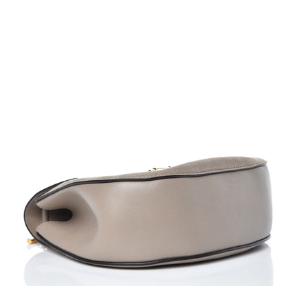 Chloe Suede Smooth Calfskin Drew Shoulder Bag Motty Grey 4 of 8