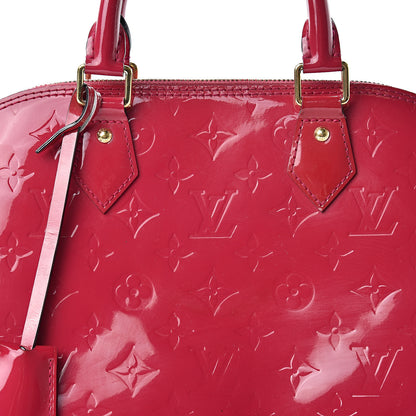 Louis Vuitton Vernis Alma PM Rose Indien 8 of 13