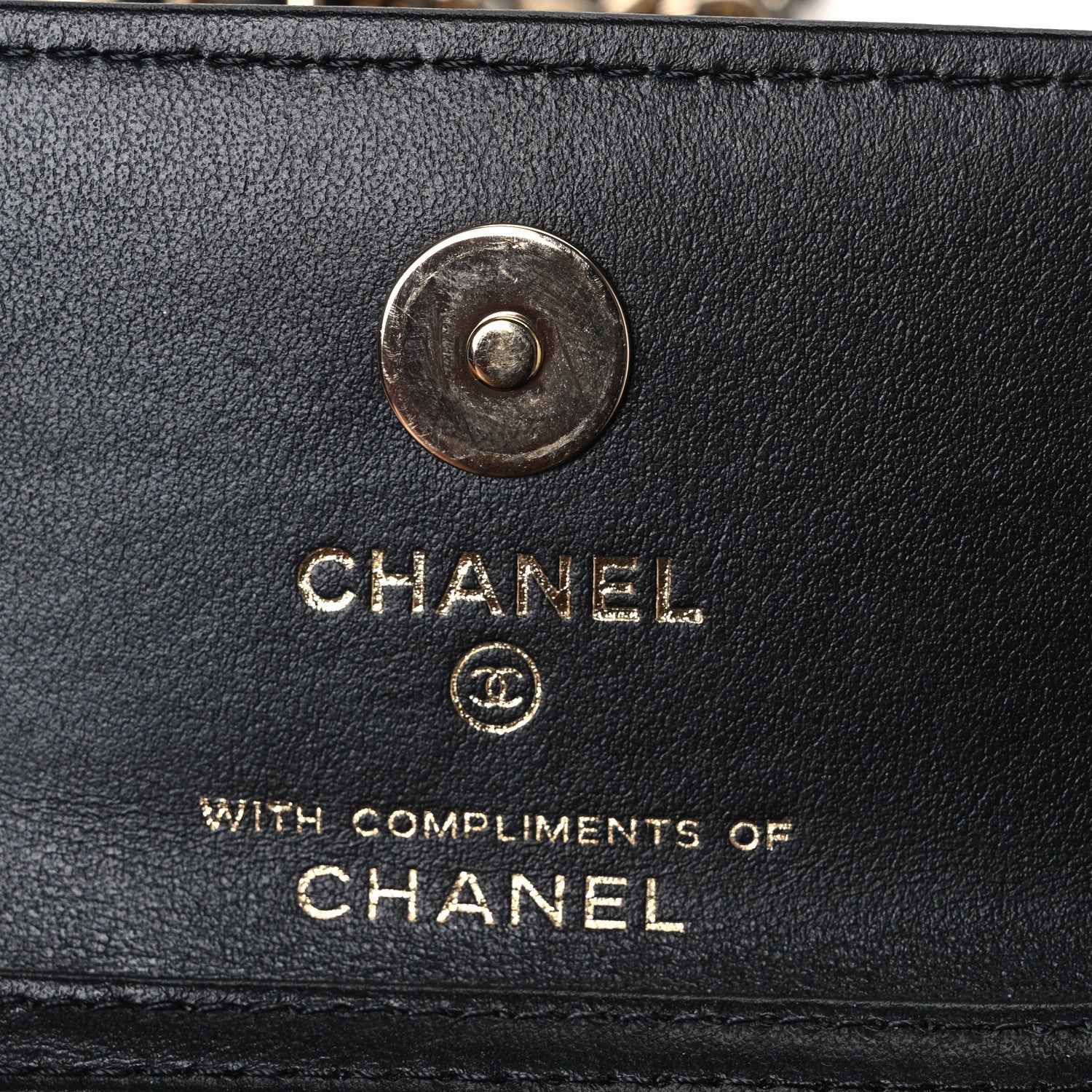 Chanel Canvas Check Flag Printed CC Clutch With Chain Beige Multicolor 6 of 10