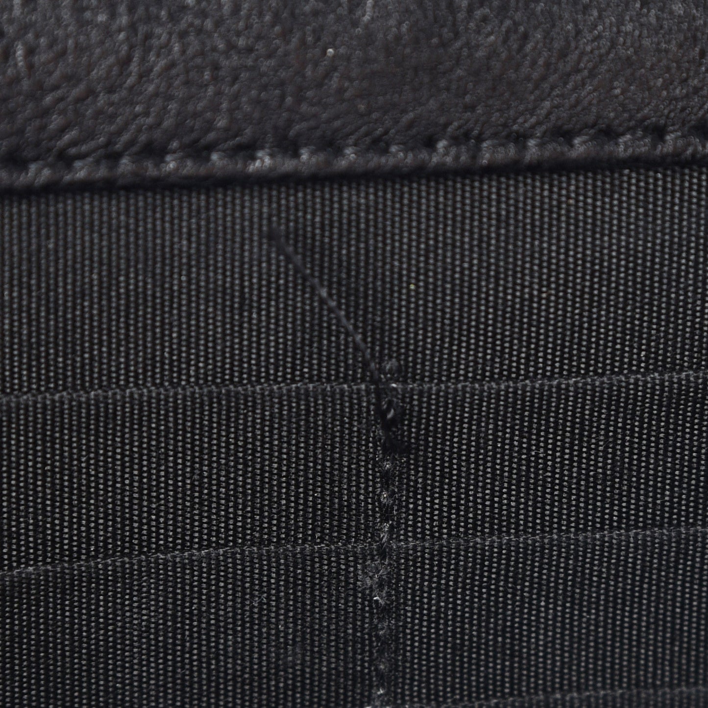 Calfskin Quilted Chain Around Boy Wallet On Chain WOC Black