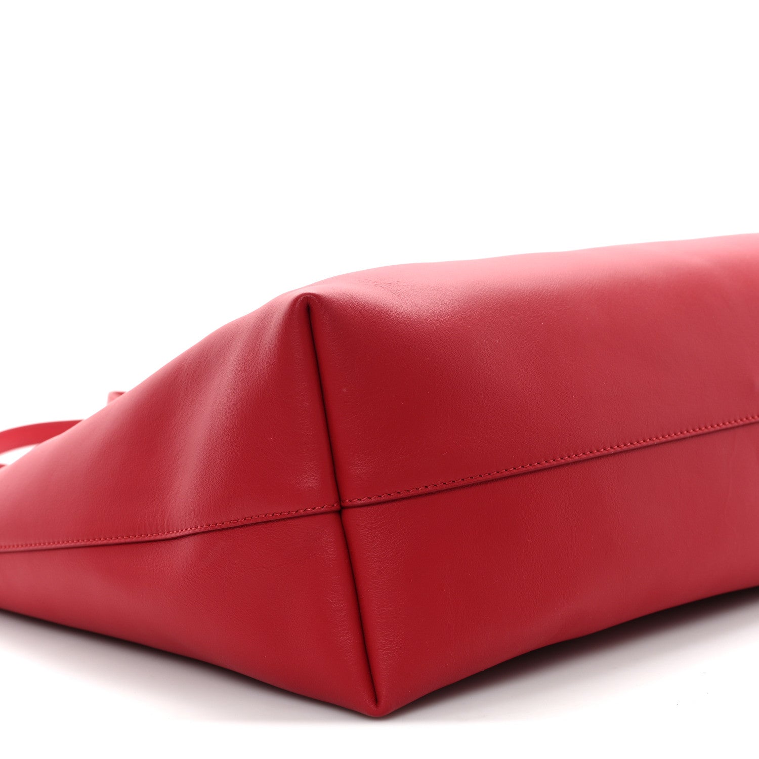 Tom Ford Calfskin Perforated Logo Tote Red 9 of 11