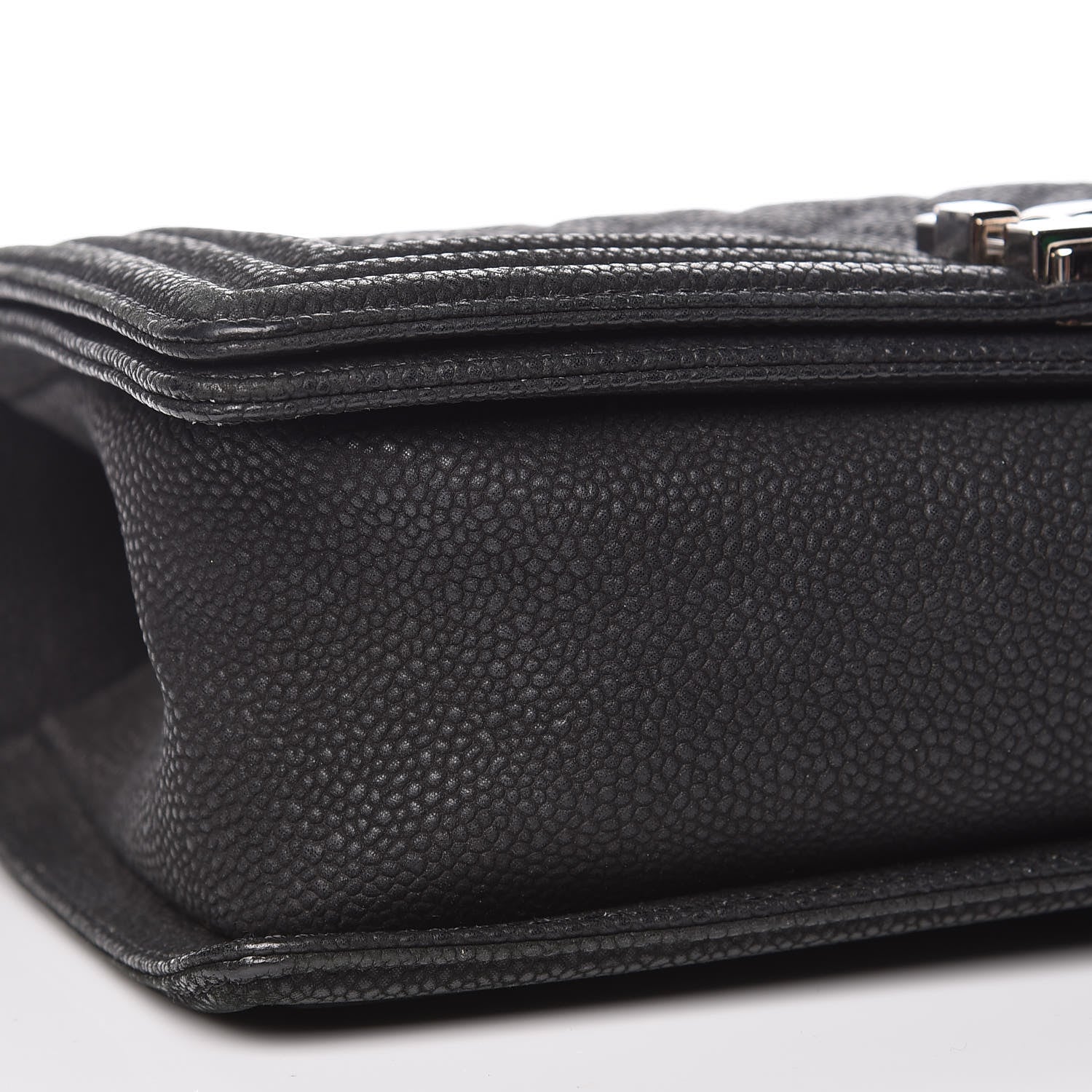 Chanel Iridescent Caviar Quilted Medium Boy Flap Black 9 of 11
