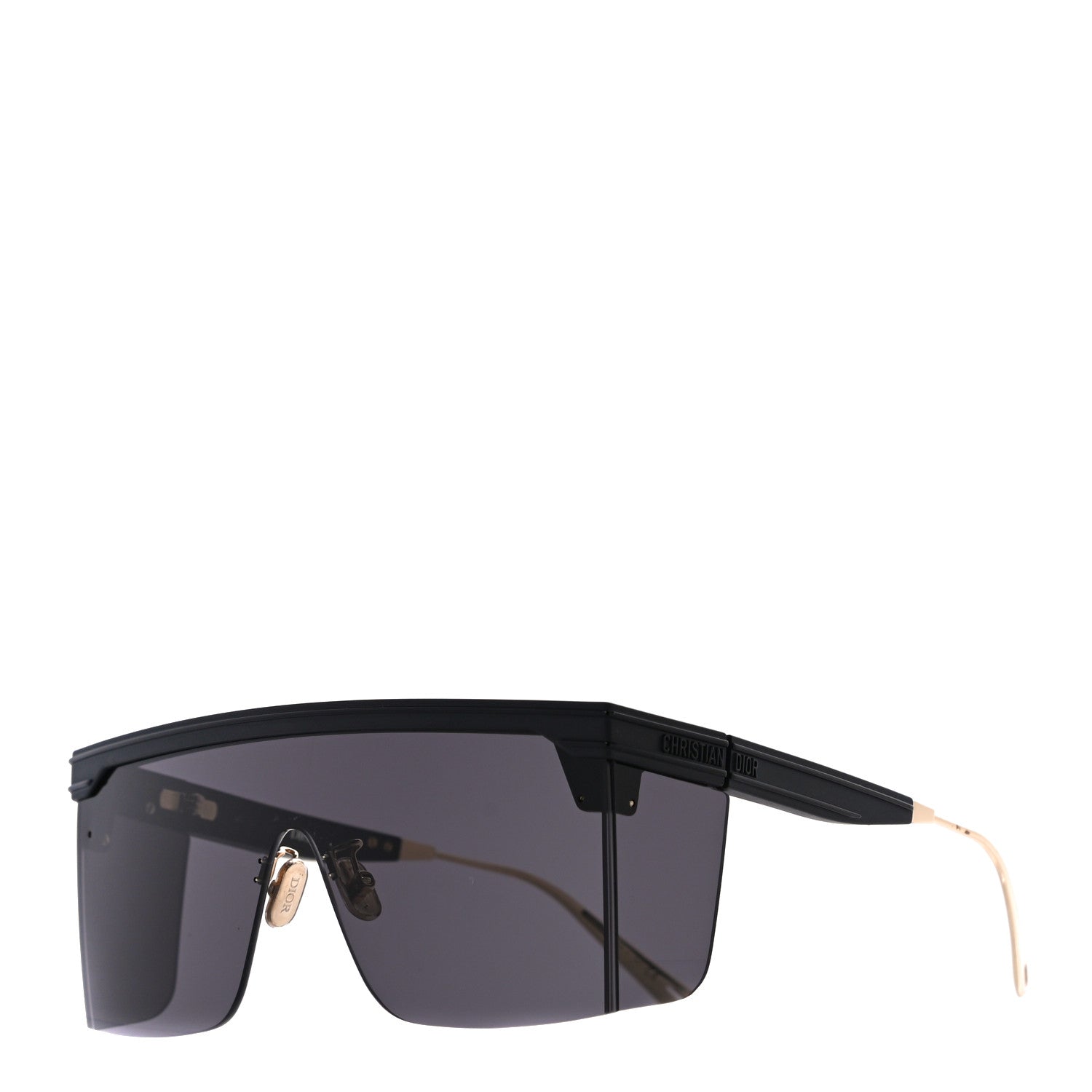 Christian Dior Diorclub M1U Mask Sunglasses Black 1 of 8