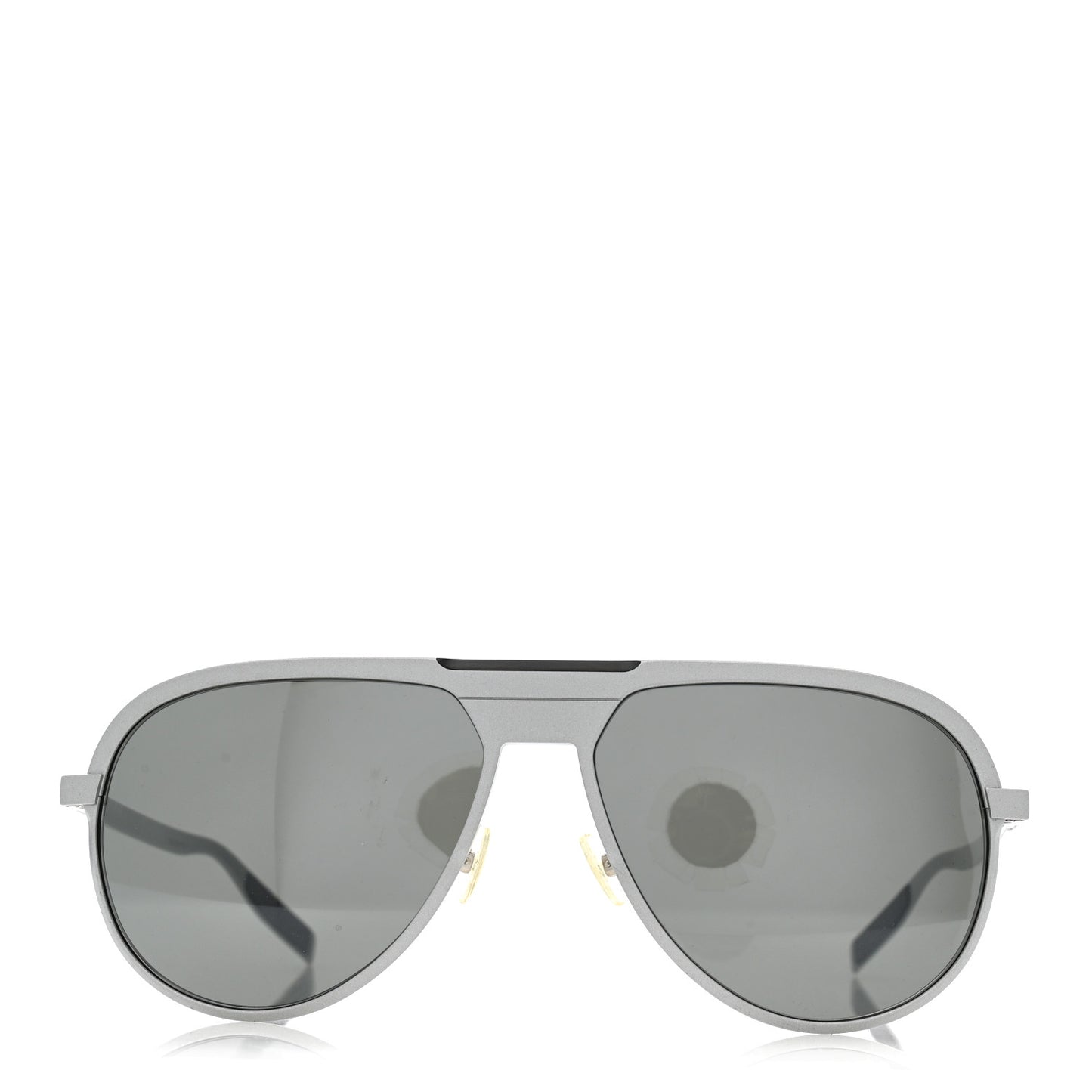 Homme Mens Aviator Sunglasses Silver