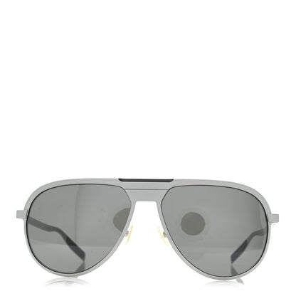Christian Dior Homme Mens Aviator Sunglasses Silver 2 of 7