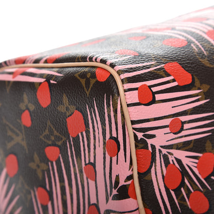 Louis Vuitton Monogram Jungle Dots Speedy 30 Sugar Pink Poppy 9 of 9