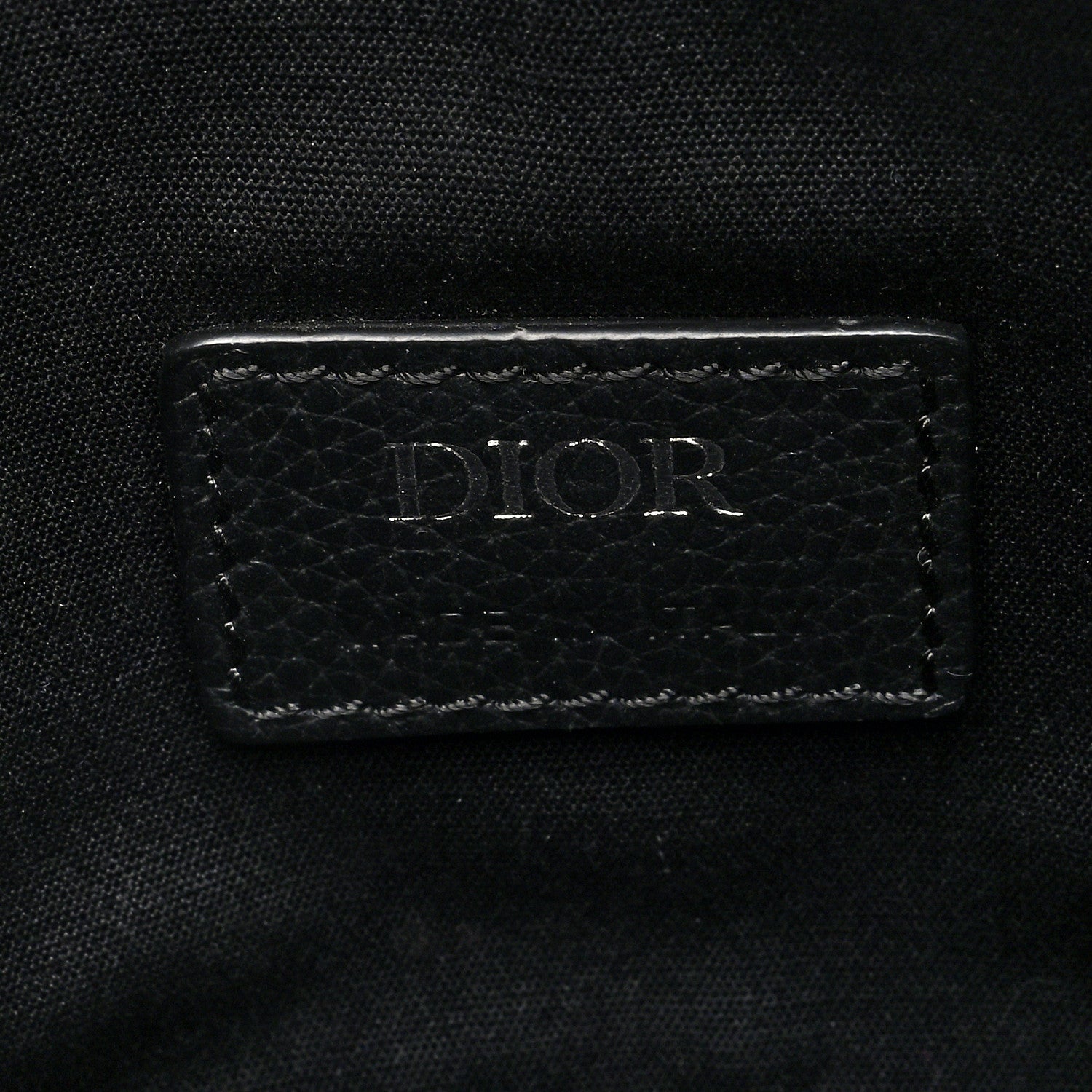 Christian Dior Oblique Mini Soft Saddle Bag Beige Black 6 of 8