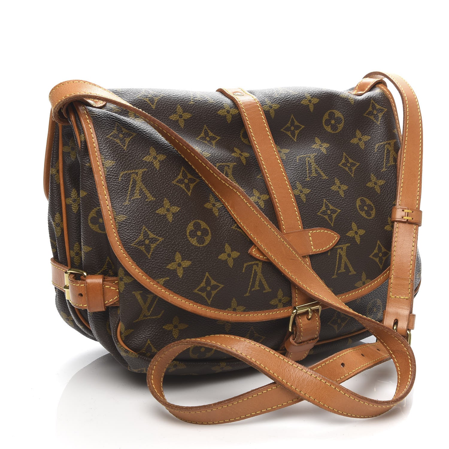 Louis Vuitton Monogram Saumur 30 3 of 10
