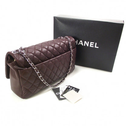 Chanel Lambskin Coco Rain Flap Bordeaux 4 of 13