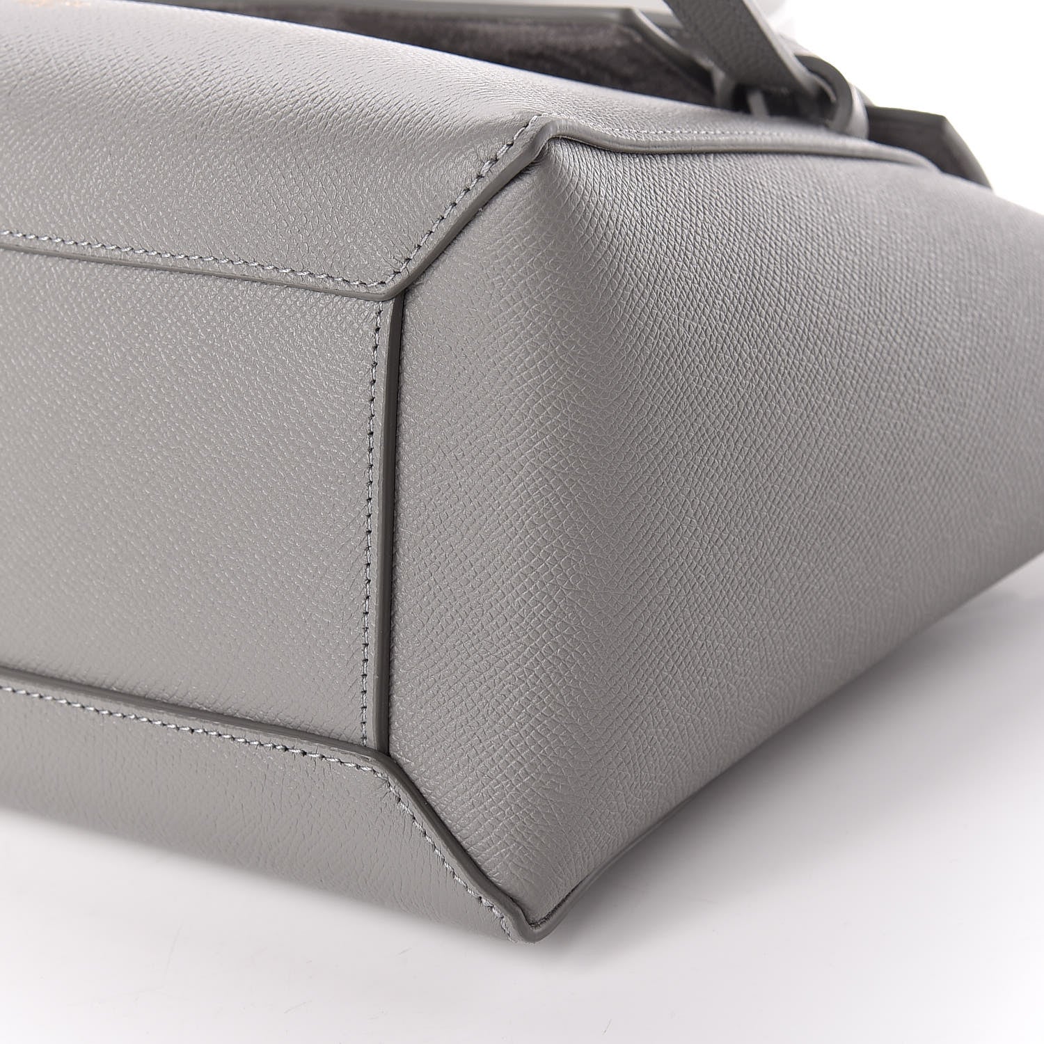 Celine Grained Calfskin Micro Belt Bag Cloud 11 of 11