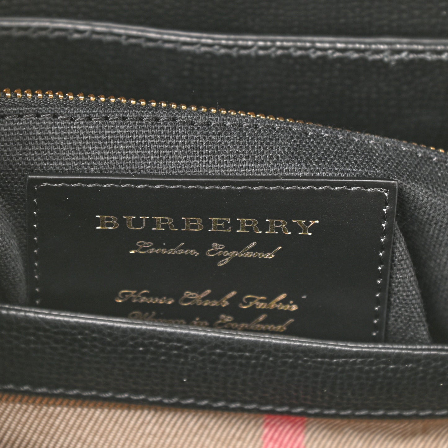 Derby Calfskin House Check Small Camberley Black