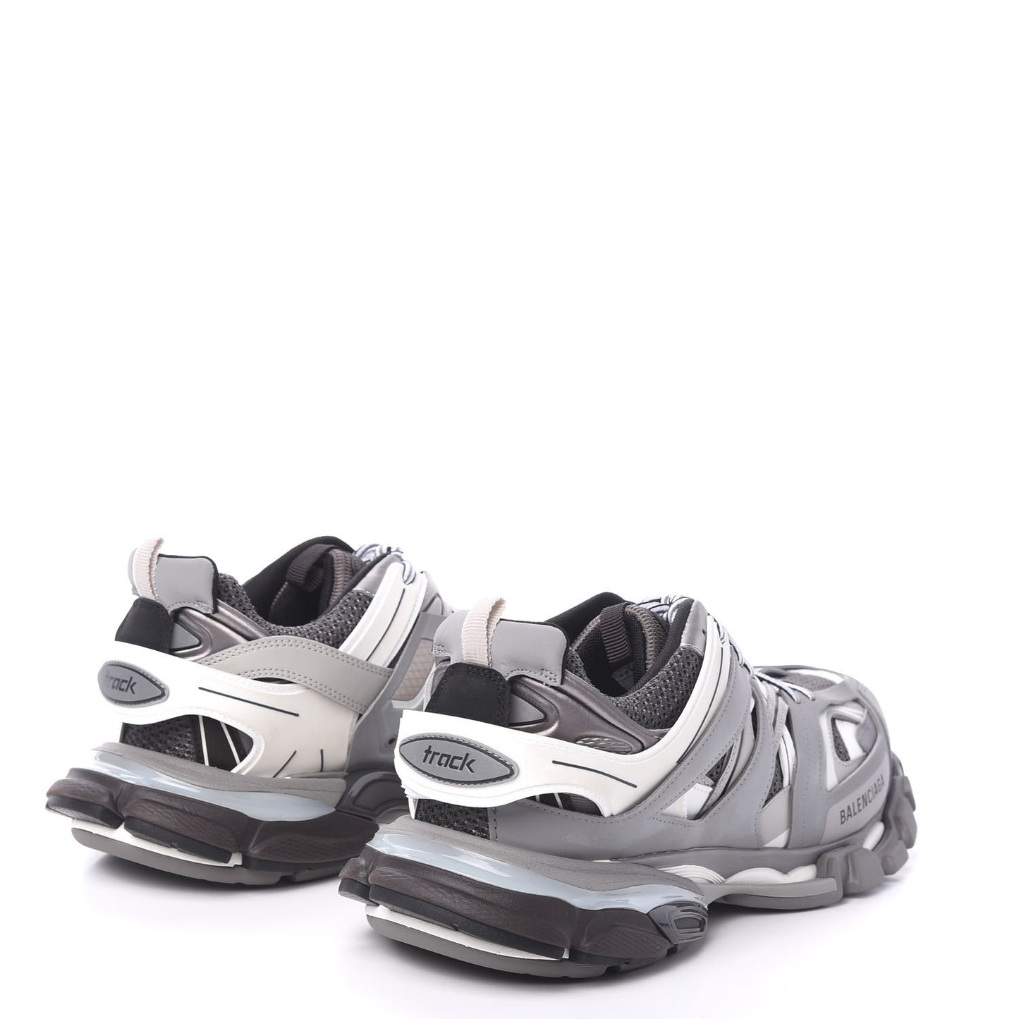 Mesh Nylon Mens Track Sneakers 45 Gris
