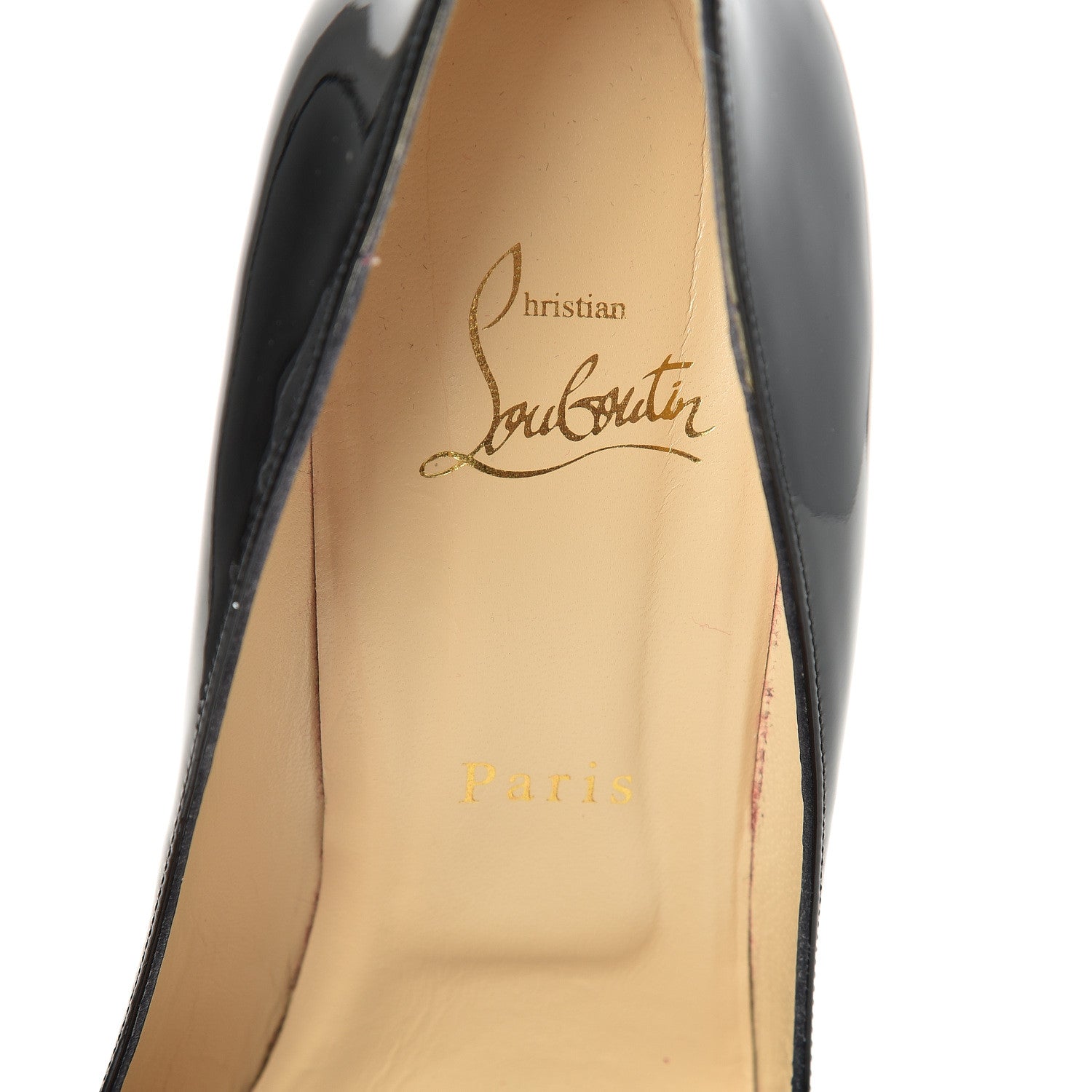 Christian Louboutin Patent Pigalle Plato 120 Pumps 38.5 Black 6 of 12
