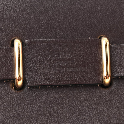 Hermes Military Toile Vache Hunter Herbag Zip Retourne 20 Ecru Beige Ebene 6 of 11