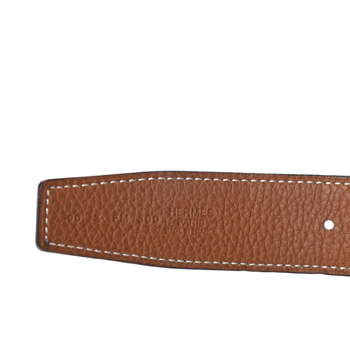Box Togo Reversible Glenan 32mm Belt 90 Black Gold