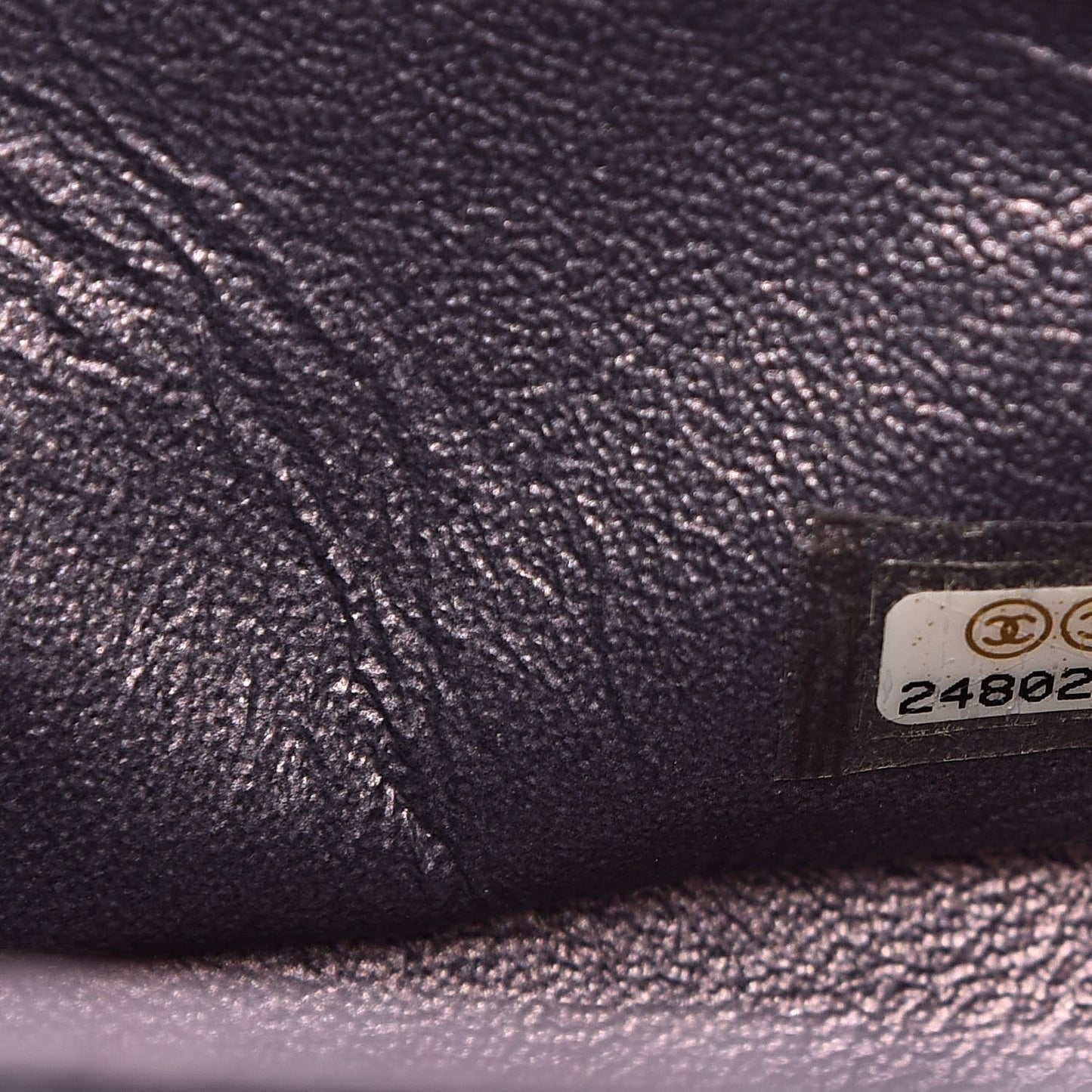 Iridescent Lambskin Quilted 2.55 Reissue 226 Flap Light Purple
