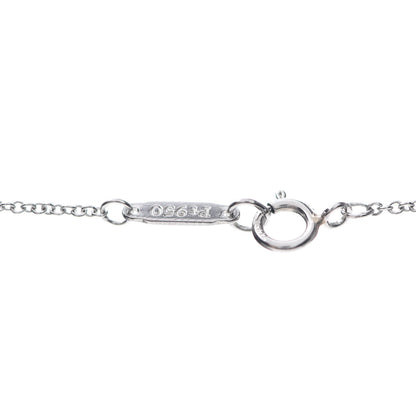Tiffany Platinum Diamond Victoria Key Pendant Necklace 6 of 7